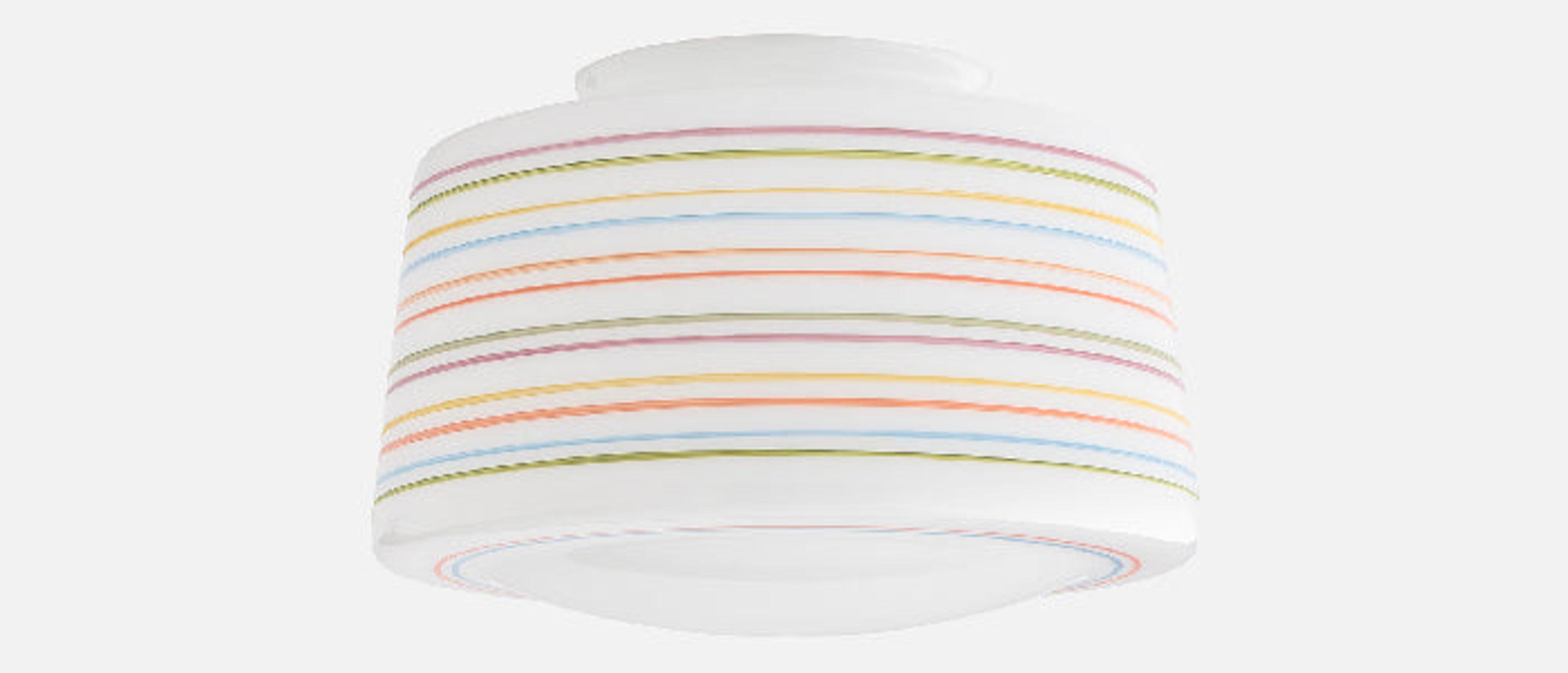 Swatch for Drum Shade - Multi Color Stripe