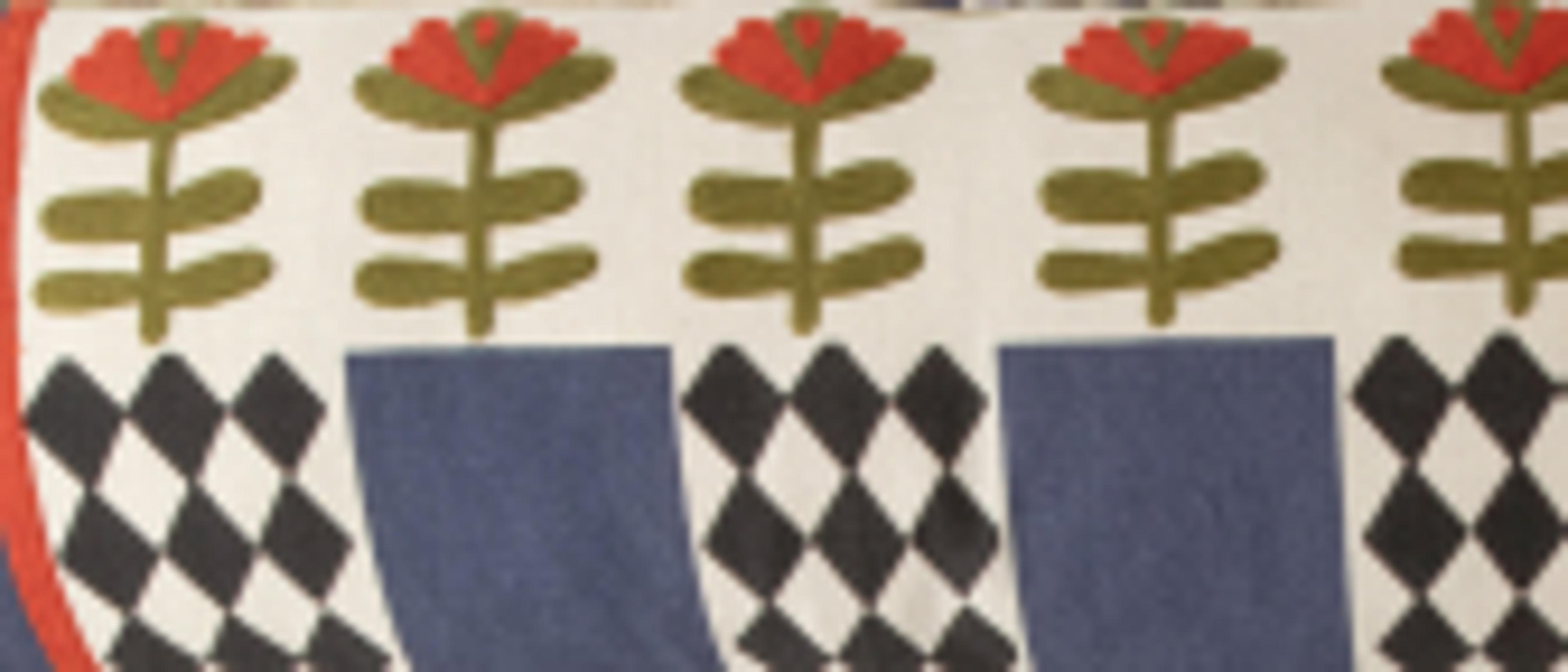 Swatch for Flower Bed - Persimmon