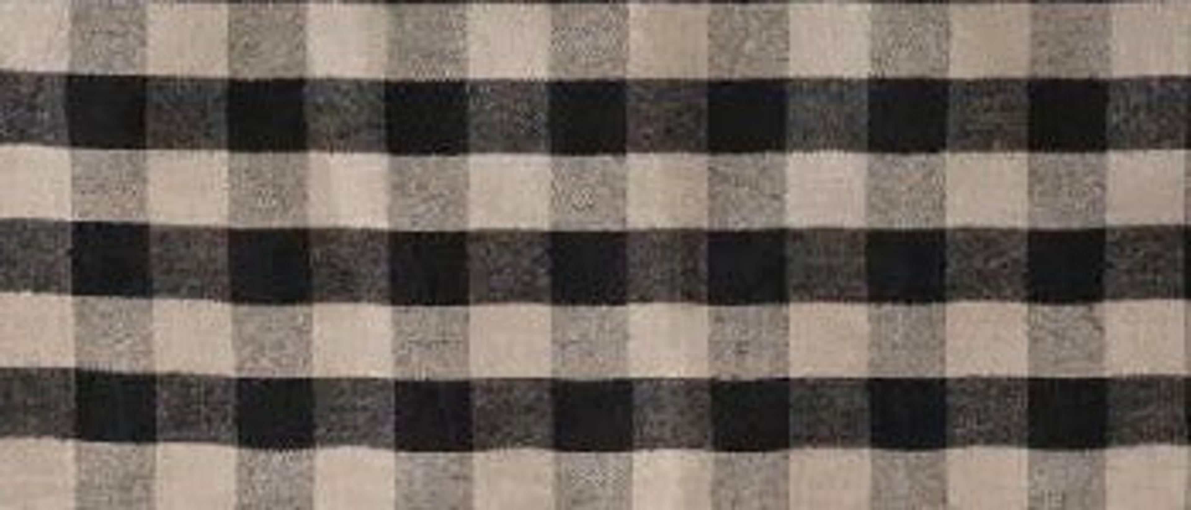 Swatch for Black + Flax