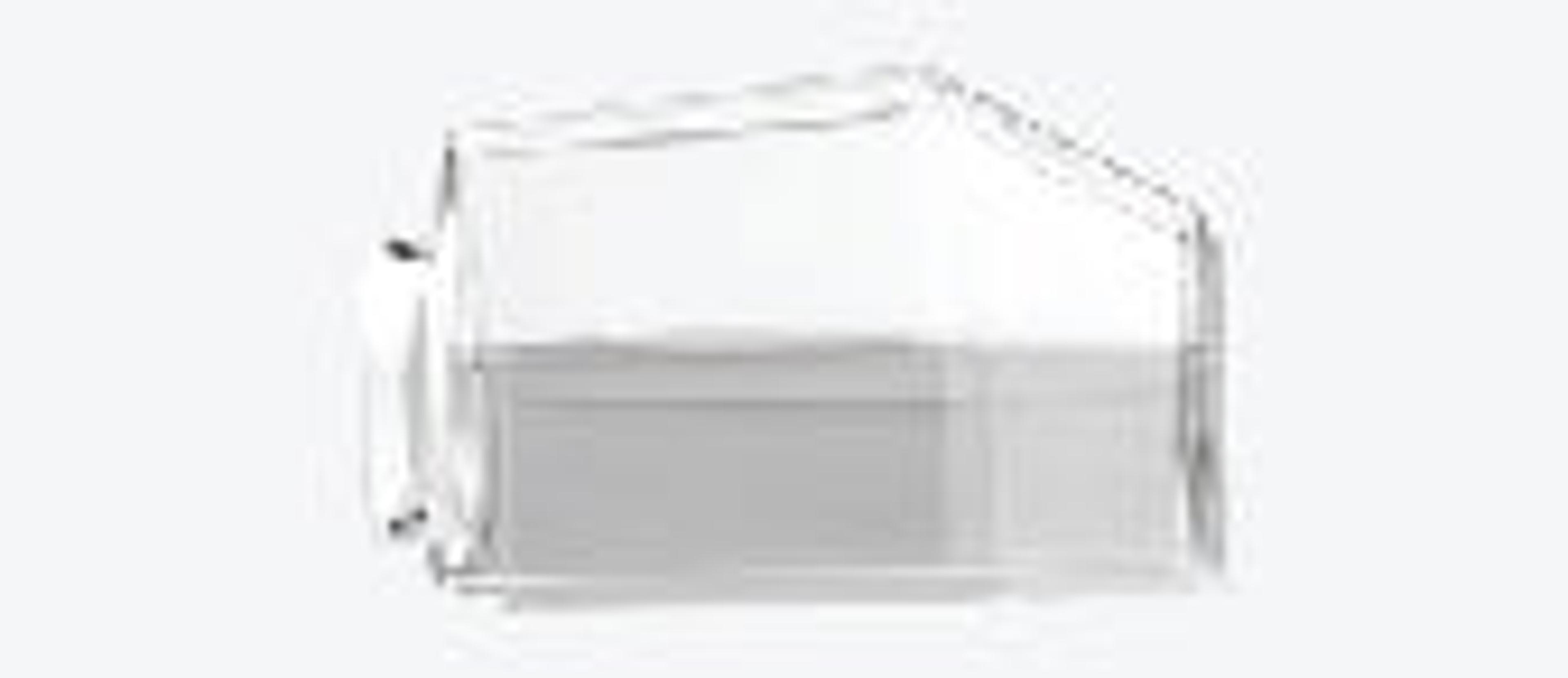 Swatch for Faceted Turtle Shade Clear