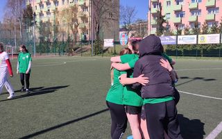 Zawody powiatowe w piłkę nożną dziewcząt