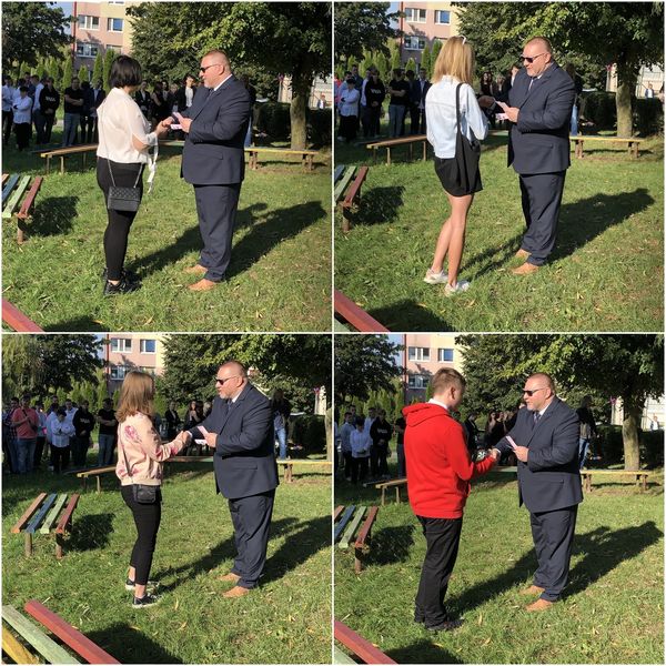 Uroczyste rozpoczęcie roku szkolnego 2021/2022 (zdjęcie 7)