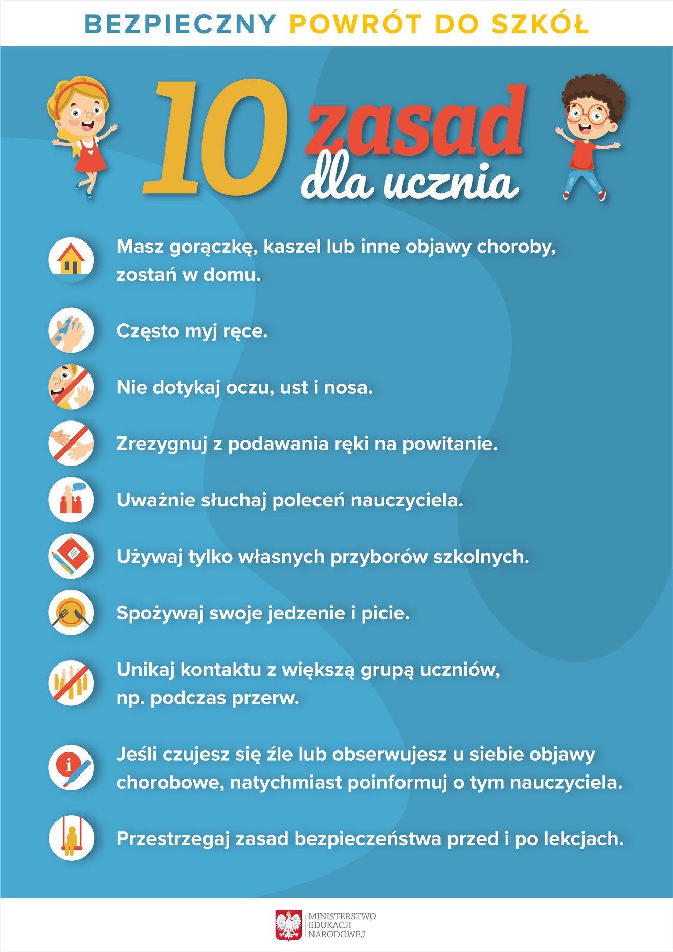 Bezpieczny powrót do szkoły. (zdjęcie 2)