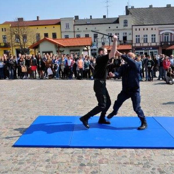 Zaprzysiężenie klasy I Liceum Ogólnokształcącego o profilu policyjnym  Dnia 31 marca 2014 roku na Du (zdjęcie 8)