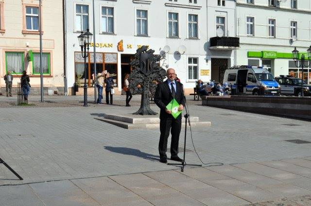 Zaprzysiężenie klasy I Liceum Ogólnokształcącego o profilu policyjnym  Dnia 31 marca 2014 roku na Du (zdjęcie 25)