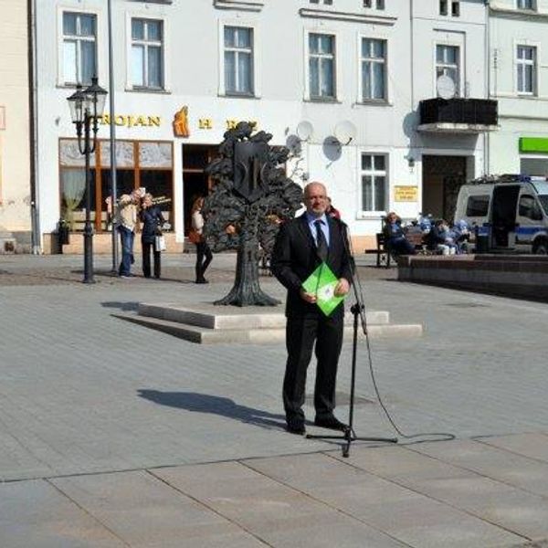 Zaprzysiężenie klasy I Liceum Ogólnokształcącego o profilu policyjnym  Dnia 31 marca 2014 roku na Du (zdjęcie 25)