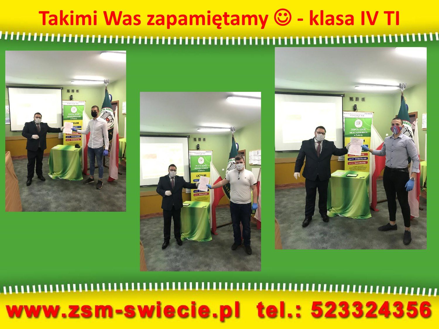 Uroczystość zakończenia szkoły dla klas maturalnych. (zdjęcie 18)