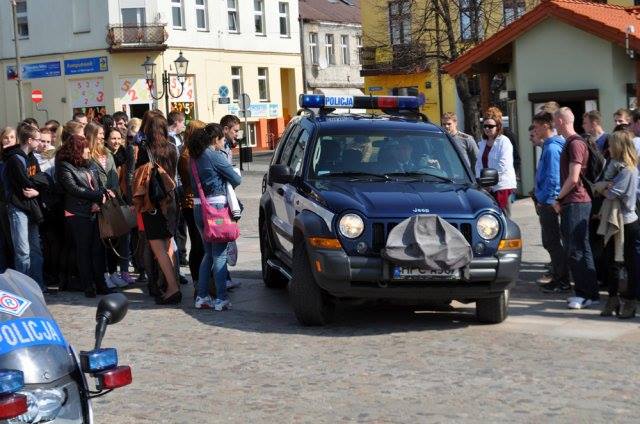 Zaprzysiężenie klasy I Liceum Ogólnokształcącego o profilu policyjnym  Dnia 31 marca 2014 roku na Du (zdjęcie 11)