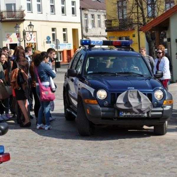 Zaprzysiężenie klasy I Liceum Ogólnokształcącego o profilu policyjnym  Dnia 31 marca 2014 roku na Du (zdjęcie 11)