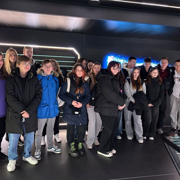 Listopada dwie klasy z ZSM wzięły udział w pokazie multimedialnym związanym z Świętem Niepodległości