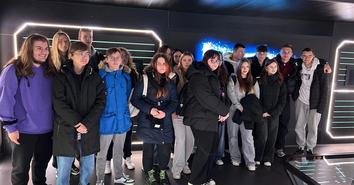 Listopada dwie klasy z ZSM wzięły udział w pokazie multimedialnym związanym z Świętem Niepodległości