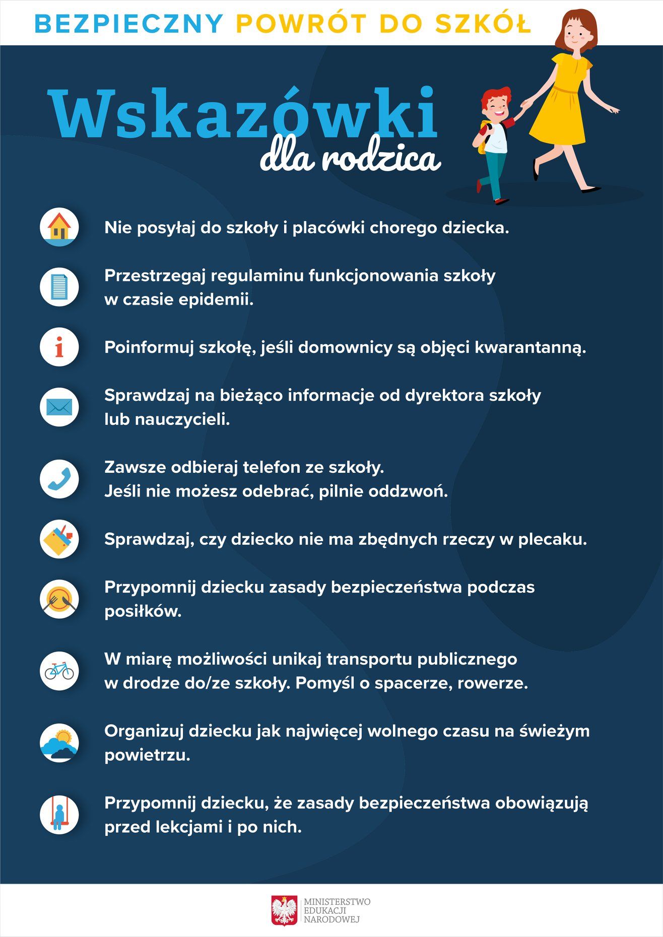 Bezpieczny powrót do szkoły. (zdjęcie 1)