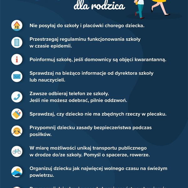 Bezpieczny powrót do szkoły. (zdjęcie 1)