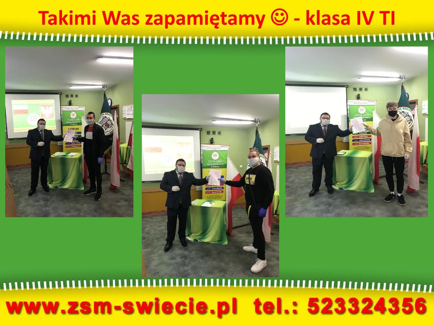 Uroczystość zakończenia szkoły dla klas maturalnych. (zdjęcie 19)