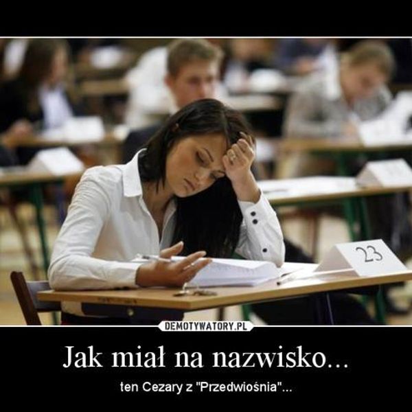 Drodzy Maturzyści!