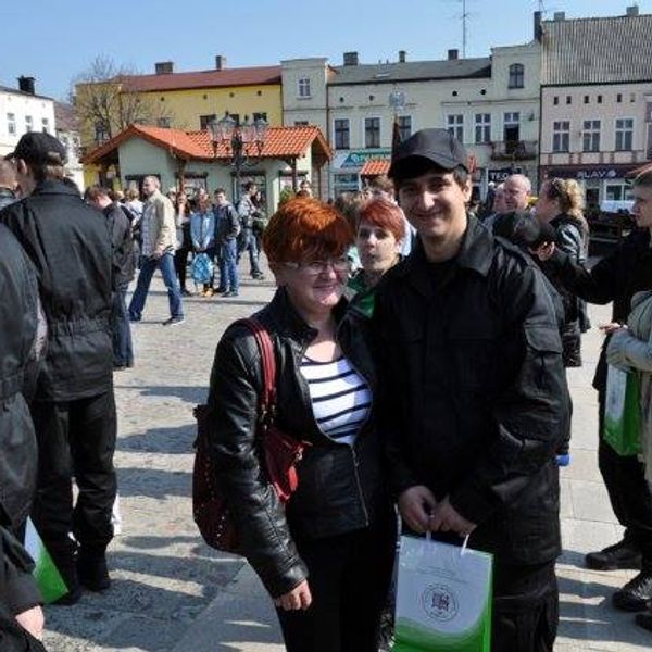 Zaprzysiężenie klasy I Liceum Ogólnokształcącego o profilu policyjnym  Dnia 31 marca 2014 roku na Du (zdjęcie 13)