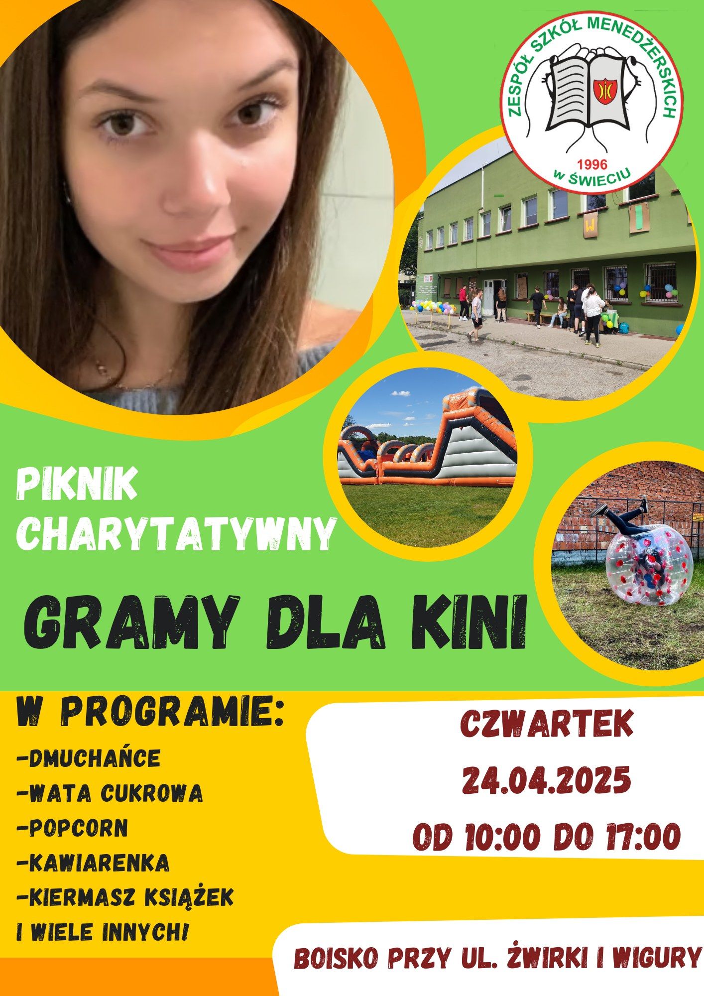Dziś jeszcze każdy odpoczywa, ale już w ten czwartek, organizujemy Piknik dla naszej Kini!