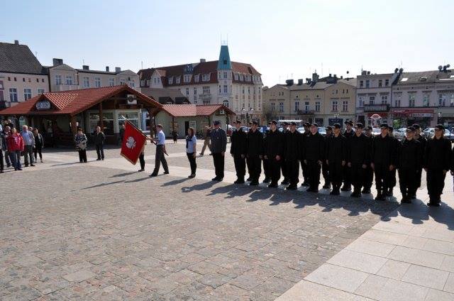 Zaprzysiężenie klasy I Liceum Ogólnokształcącego o profilu policyjnym  Dnia 31 marca 2014 roku na Du (zdjęcie 28)
