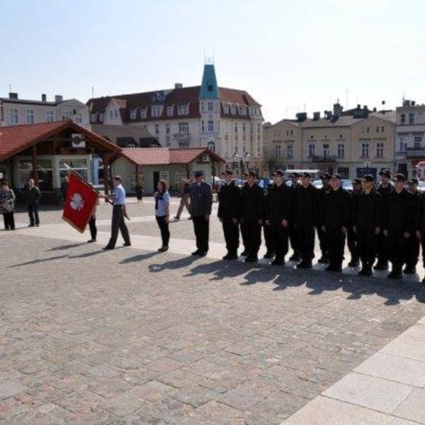 Zaprzysiężenie klasy I Liceum Ogólnokształcącego o profilu policyjnym  Dnia 31 marca 2014 roku na Du (zdjęcie 28)