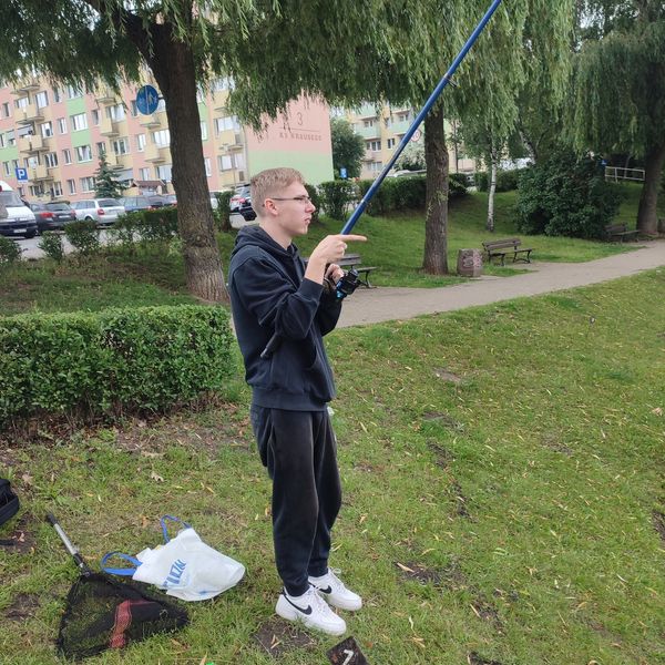 W dniu dzisiejszym nasi uczniowie wzięli udział w zawodach wędkarskich 🐟 🐟 🐟 zajmując IV miejsce  (zdjęcie 3)