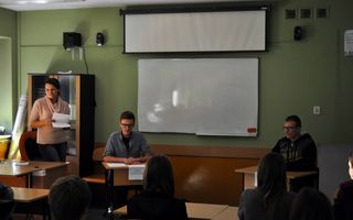 Debata między kandydatami na przewodniczącego