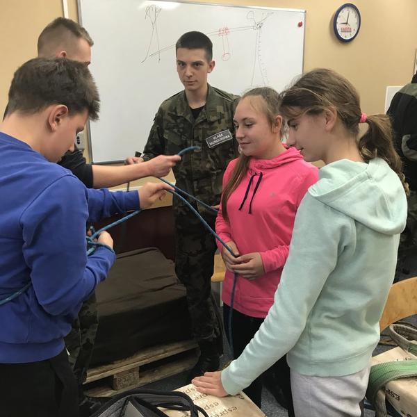 Profil wojskowy ZSM Świecie — zajęcia, obozy, uroczystości (59/62)