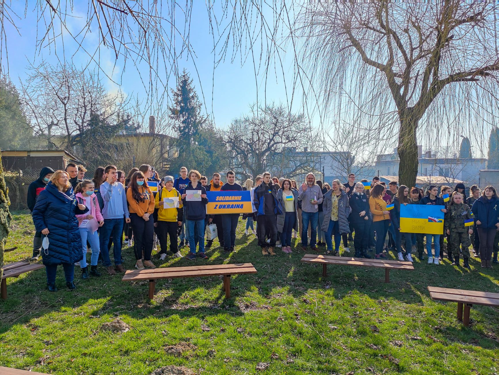 Solidarni z Ukrainą (zdjęcie 1)