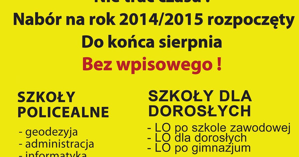 Wpis z Facebooka 2014-07-17