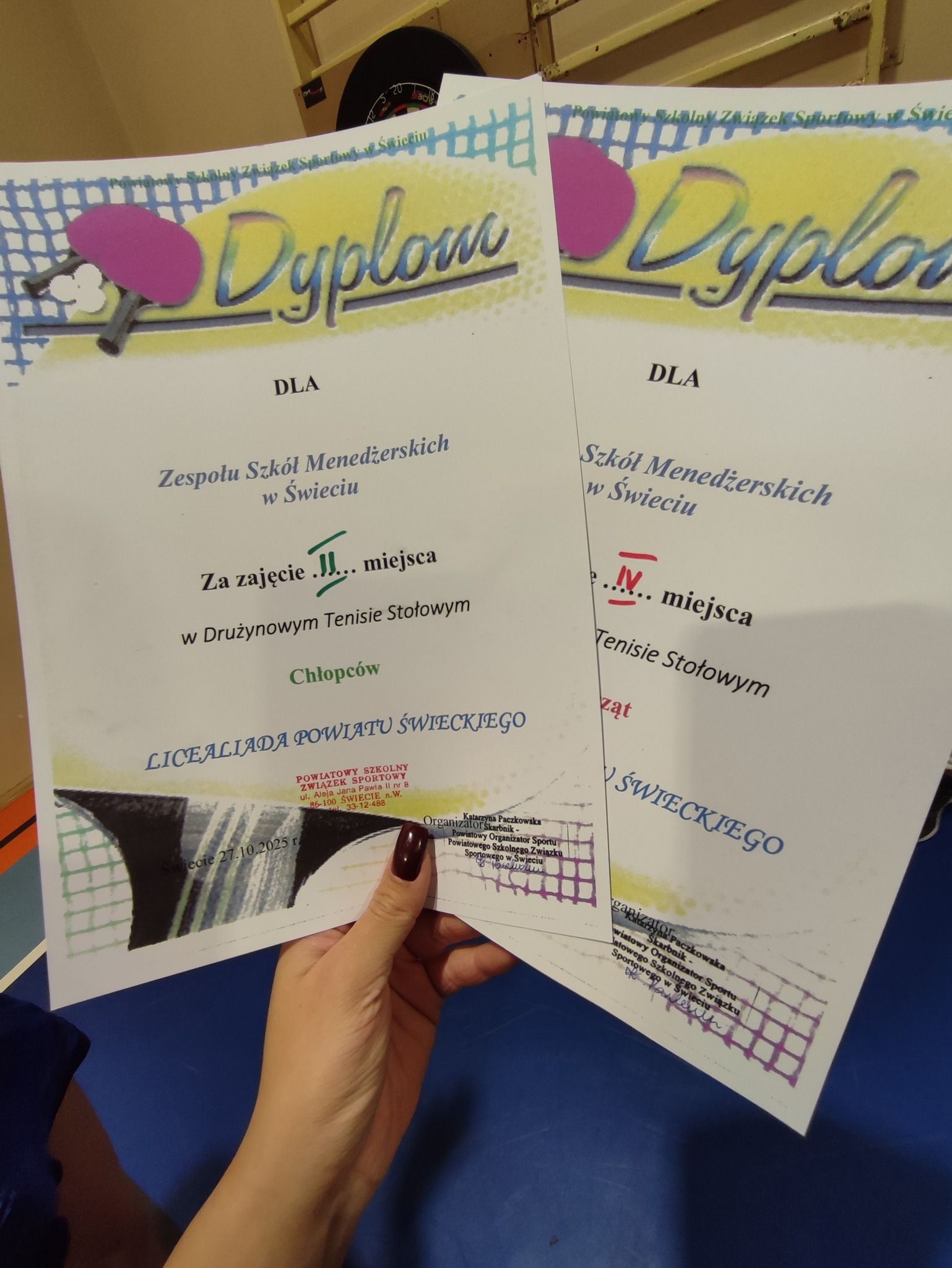 Fotorelacja z zawodów tenisa stołowego 🏓🏓 (zdjęcie 2)