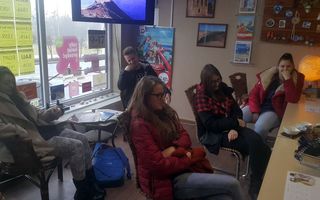 Zajęcia w świeckim biurze podróży "Klub Podróżnika"