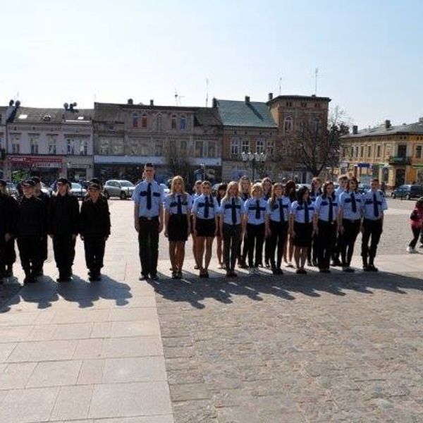 Zaprzysiężenie klasy I Liceum Ogólnokształcącego o profilu policyjnym  Dnia 31 marca 2014 roku na Du (zdjęcie 29)