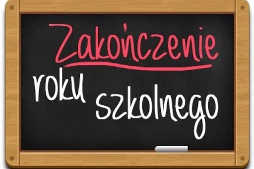 Zakończenie roku szkolnego