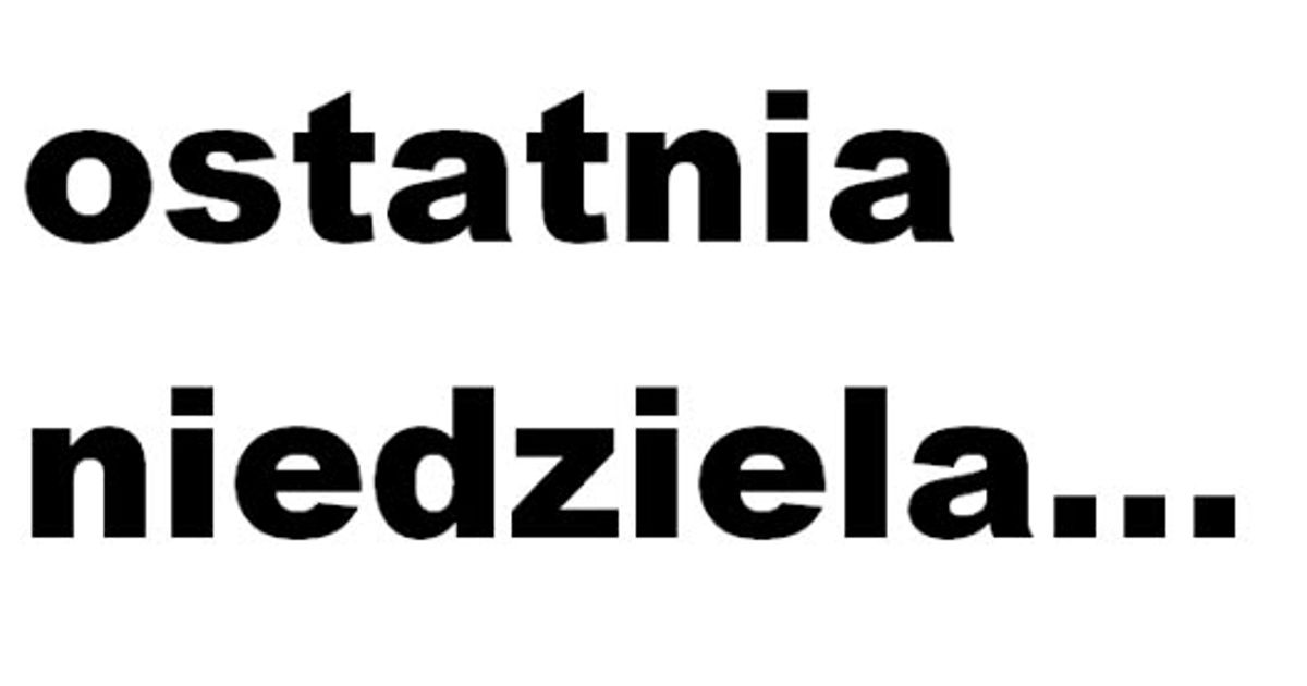 Wpis z Facebooka 2014-06-22