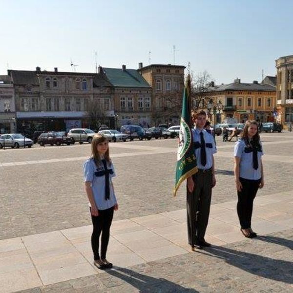 Zaprzysiężenie klasy I Liceum Ogólnokształcącego o profilu policyjnym  Dnia 31 marca 2014 roku na Du (zdjęcie 23)