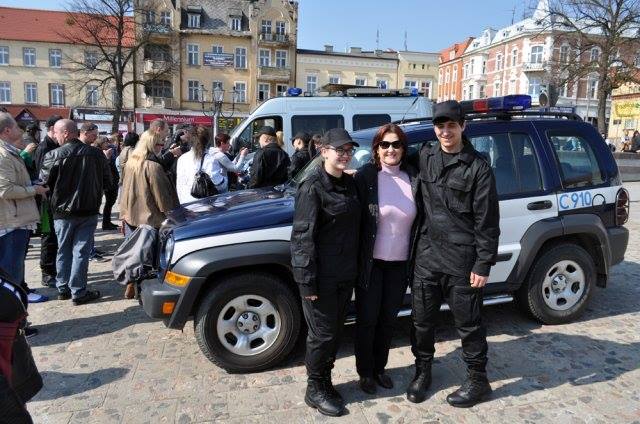 Zaprzysiężenie klasy I Liceum Ogólnokształcącego o profilu policyjnym  Dnia 31 marca 2014 roku na Du (zdjęcie 18)