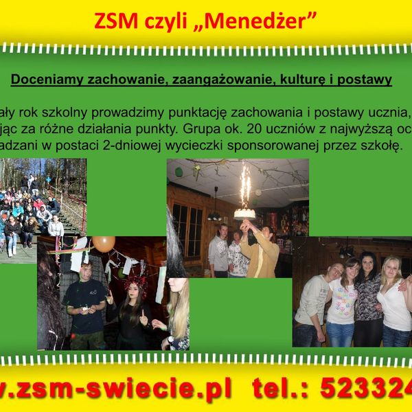 Zespół Szkół Menedżerskich w Świeciu – prezentacja (zdjęcie 6)
