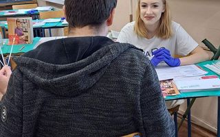 Zapraszamy do dołączenia! Już 5 osób zarejestrowało się jako potencjalni dawcy szpiku w pół godziny 