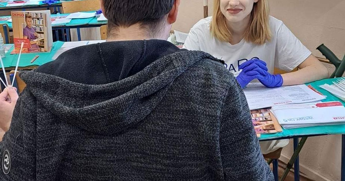 Zapraszamy do dołączenia! Już 5 osób zarejestrowało się jako potencjalni dawcy szpiku w pół godziny 