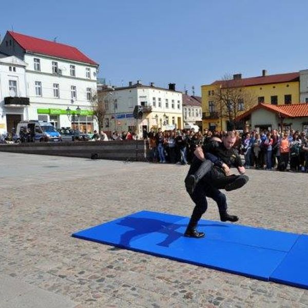 Zaprzysiężenie klasy I Liceum Ogólnokształcącego o profilu policyjnym  Dnia 31 marca 2014 roku na Du (zdjęcie 6)