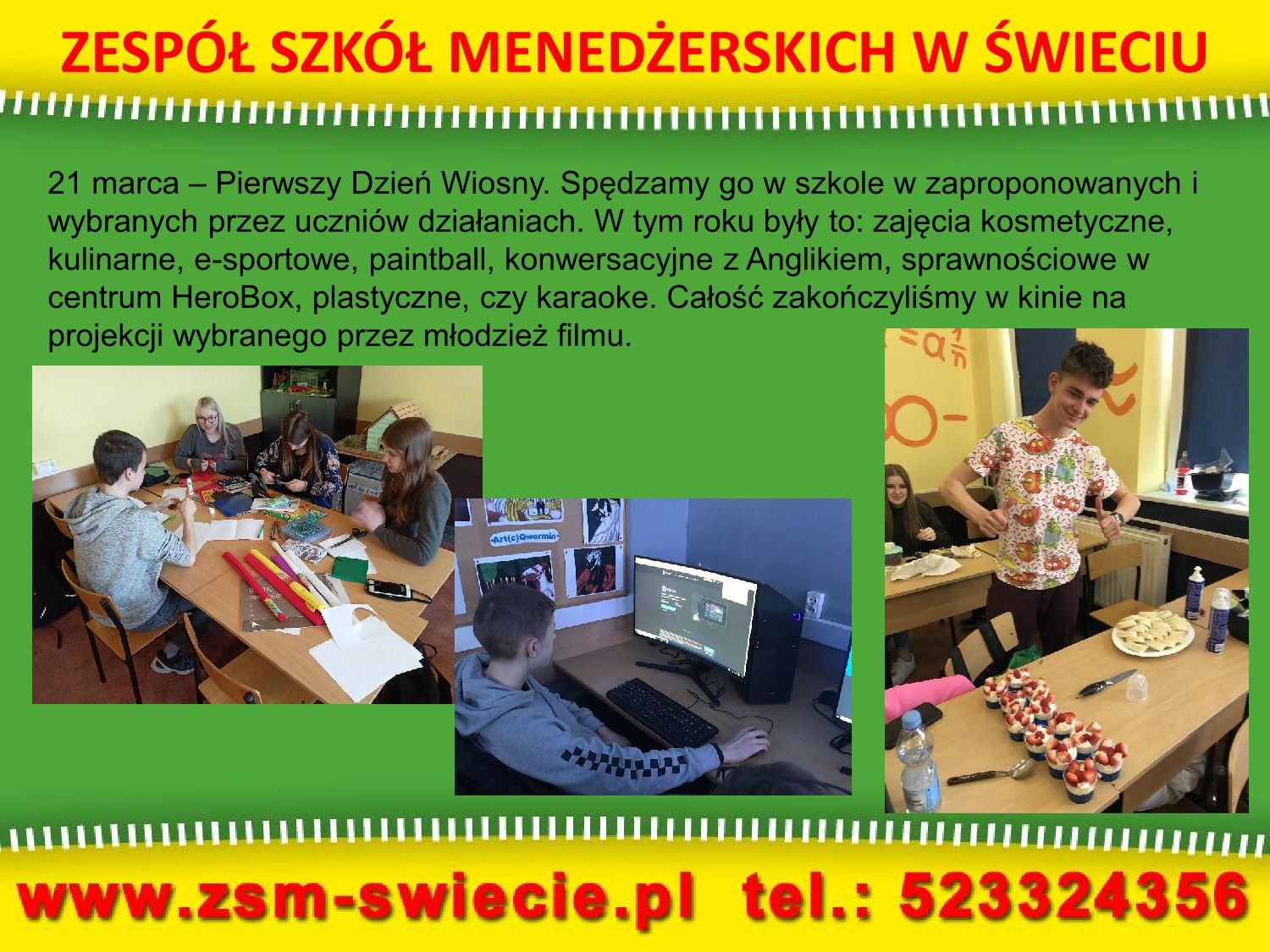 Zespół Szkół Menedżerskich w Świeciu – prezentacja (zdjęcie 46)