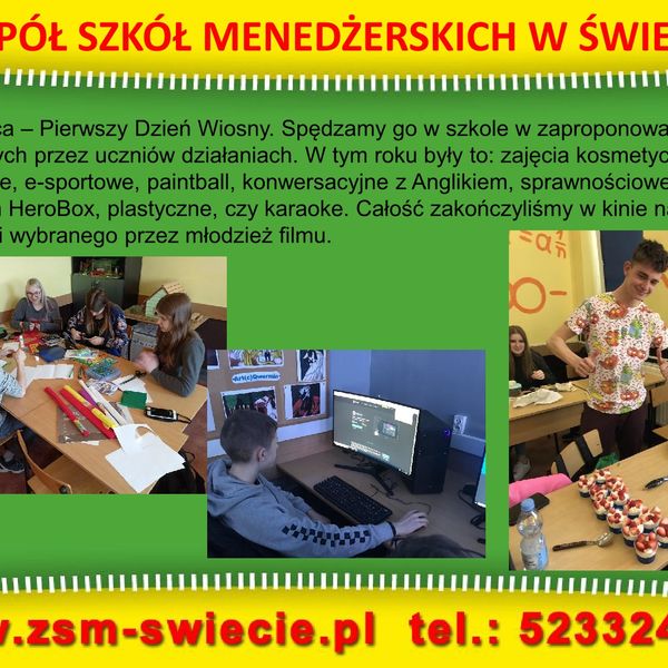 Zespół Szkół Menedżerskich w Świeciu – prezentacja (zdjęcie 46)