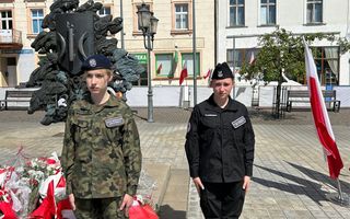 Maja 2024 roku, w 233 rocznicę uchwalenia Konstytucji 3 Maja, uczniowie klas mundurowych "Menedżera"