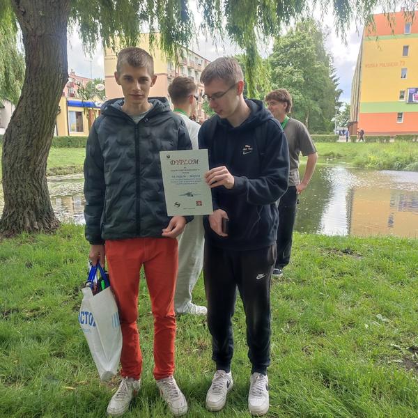 W dniu dzisiejszym nasi uczniowie wzięli udział w zawodach wędkarskich 🐟 🐟 🐟 zajmując IV miejsce 