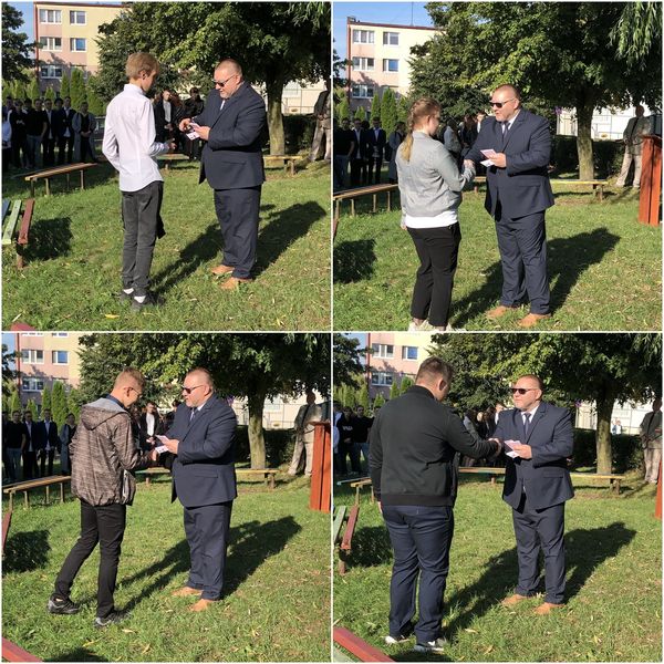 Uroczyste rozpoczęcie roku szkolnego 2021/2022 (zdjęcie 3)