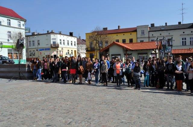 Zaprzysiężenie klasy I Liceum Ogólnokształcącego o profilu policyjnym  Dnia 31 marca 2014 roku na Du (zdjęcie 27)