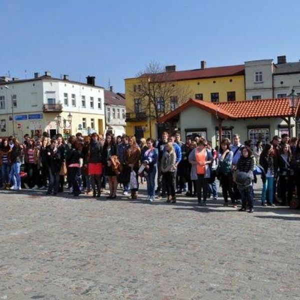 Zaprzysiężenie klasy I Liceum Ogólnokształcącego o profilu policyjnym  Dnia 31 marca 2014 roku na Du (zdjęcie 27)