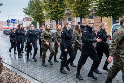 Profil wojskowy ZSM Świecie — zajęcia, obozy, uroczystości (10/62)