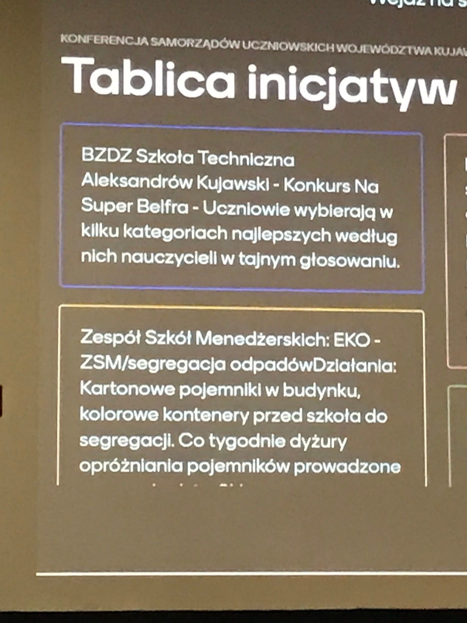 Konferencja Samorządów Uczniowskich (zdjęcie 7)