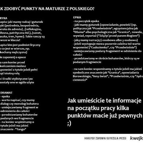 Drodzy Maturzyści! Już dziś zaczynamy trzymać kciuki  :)