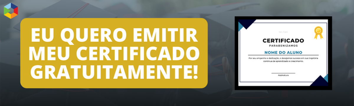 Eu quero emitir meu certificado gratuitamente